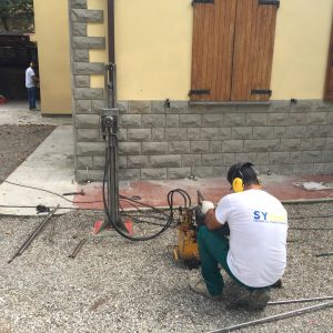 Consolidamento fondazioni casa a Firenze