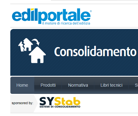 SYStab sponsorizza lo speciale tecnico di Edilportale su consolidamento terreni e fondazioni