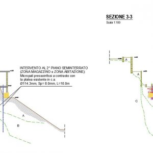 Progetto intervento consolidamento - 03 Formello