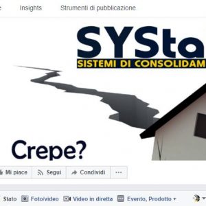 Rimozione crepe - Facebook Systab