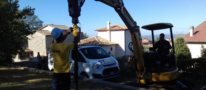 Palo Elika per il consolidamento delle fondamenta Palo Elika per il consolidamento delle fondamenta