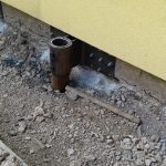 piastra di collegamento palo