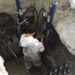 Pali precaricati per consolidamento fondazioni