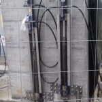 Sollevamento struttura con pali precaricati