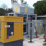 Sollevamento struttura con pali precaricati