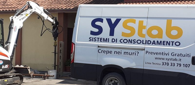 Consolidamento fondamenta con pali Elika Consolidamento fondamenta con pali Elika