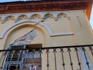 Danni in una casa dovuti ad una alluvione